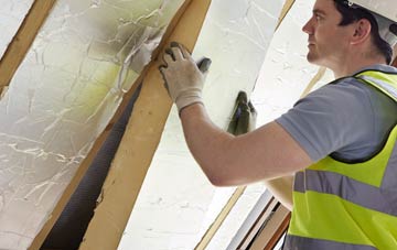 Glyn Castle loft insulation